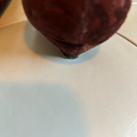 Nine West Brown suede dressy shoes 7.5 - Picture 4 of 4